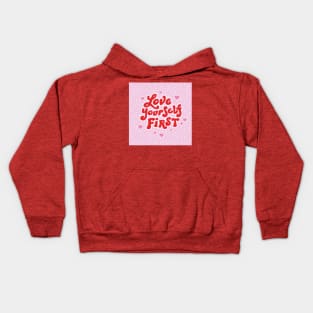 Love yourself Kids Hoodie